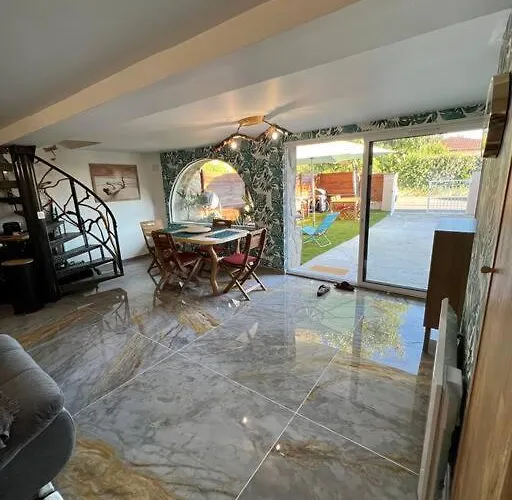 Villa Moderne 3 Chambres Double , Proche De La Mer, Le Micocoulier Quartier Sainte Marguerite